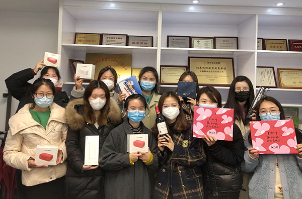 20200308女神节礼物派发